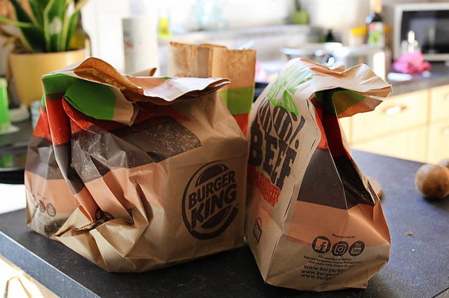 Das Essen von Burgerking:  | Foto: Enya Steinbrecher