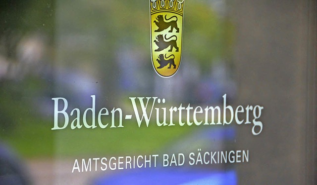 Das Amtsgericht Bad Sckingen hat eine...ht Monaten auf Bewhrung verurteilt.    | Foto: Archivfoto: Michael Krug