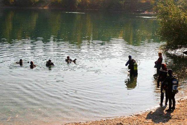 Jede Menge Unrat im Zienkener Baggersee