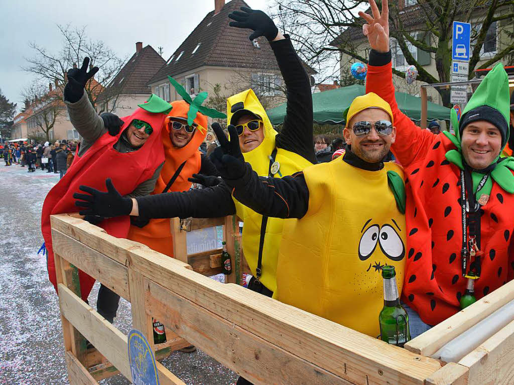 25.000 Zuschauer feierten bei der Weiler Buurefasnacht.