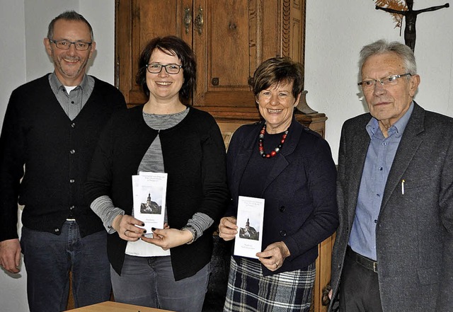 Die Aktionsgemeinschaft Tiengen unters... Christa Bader und Werner Drflinger.   | Foto: Schnbele