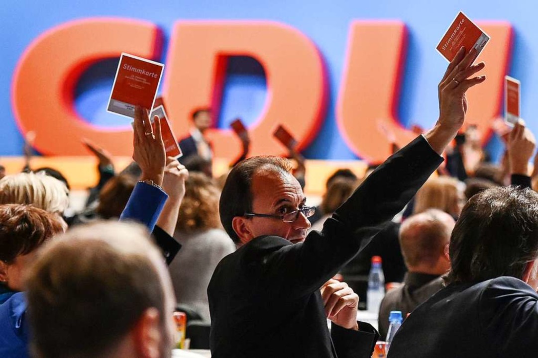 Wie ist die Stimmungslage in den CDU-Kreisverbänden? (Symbolbild)  | Foto: dpa