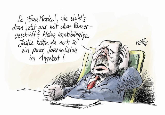   | Foto: Zeichnung: Stuttmann