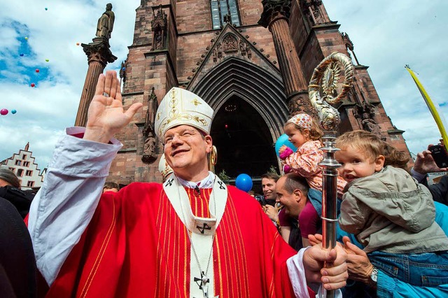 Der Freiburger Erzbischof Stephan Burger  | Foto: dpa