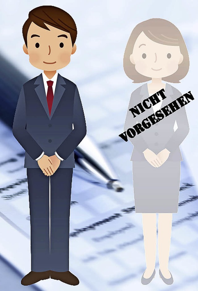 Frauen sind in deutschen Formularen oft nicht vorgesehen.   | Foto: Adobe.com/BZ