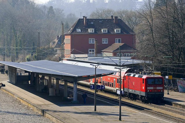 Der Wiehrebahnhof wird zur Schaltzentrale beim S-Bahn-Groprojekt.  | Foto: Ingo Scheider