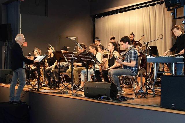 Basler Jugendjazzorchester begeistert in Algolsheim