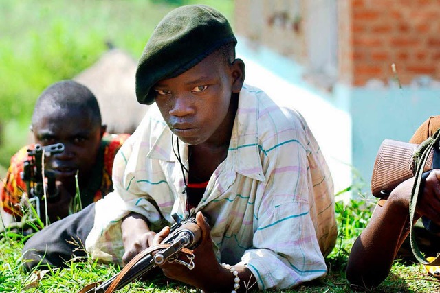 Kindersoldaten im Kongo  | Foto: dpa