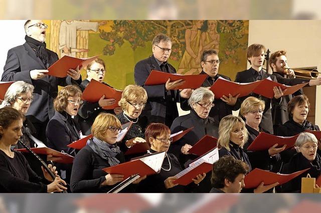 Kammerchor bietet Kirchenmusik zur inneren Einkehr