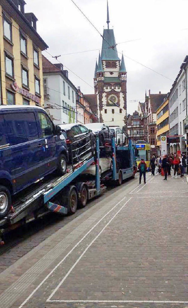 Einmal falsch abgebogen.  | Foto: Theodor Lammich