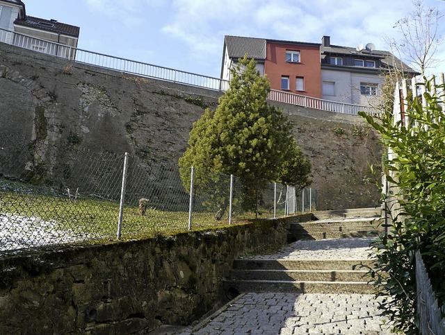 Das Bruchsteinmauerwerk  bleibt erhalten.   | Foto: Winfried Dietsche