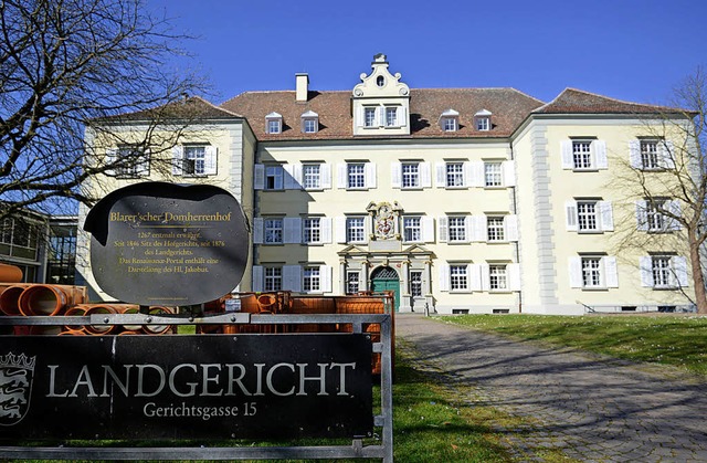 Das Landgericht Konstanz urteilte in zweiter Instanz.  | Foto: DPA