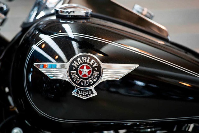 Bald teurer wegen eines Einfuhrzolls? Kultmotorrad Harley-Davidson  | Foto: DPA