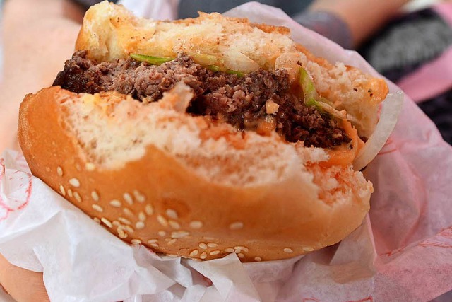 Es muss  nicht immer Burger sein. Die ...nen fr Fast-Food in der Mittagspause.  | Foto: Rita Eggstein