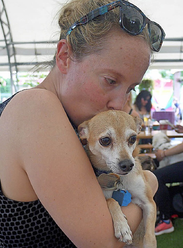 Was mit einem kranken Hund oder in Not...in einem Vortrag der Volkshochschule.   | Foto: Symbolfoto: DPA