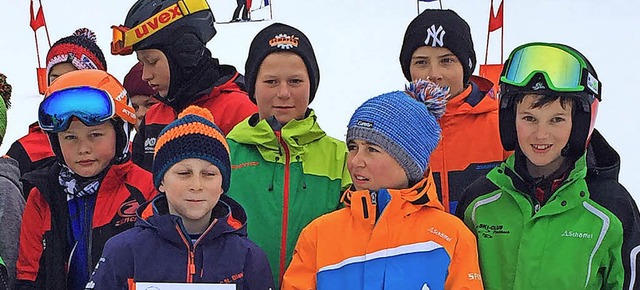 Das erfolgreiche Skiteam der Frstabt-Gerbert-Schule.  | Foto: Rainer Bhler