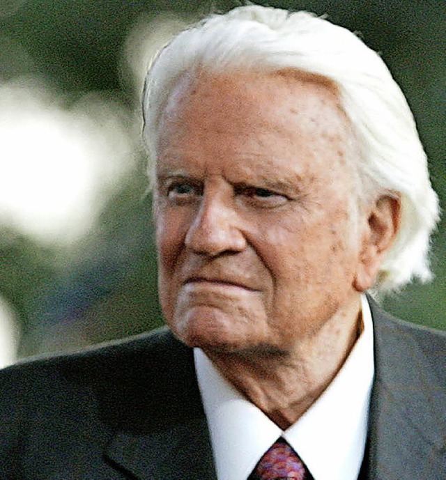 Billy Graham im Jahr 2005   | Foto: afp