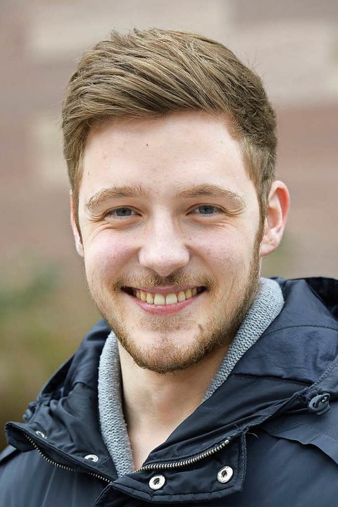 Josua Rinklin, 21, Englisch/Spanisch: ... gerade auch an deutschen Unis.&#8220;  | Foto: Ingo Schneider