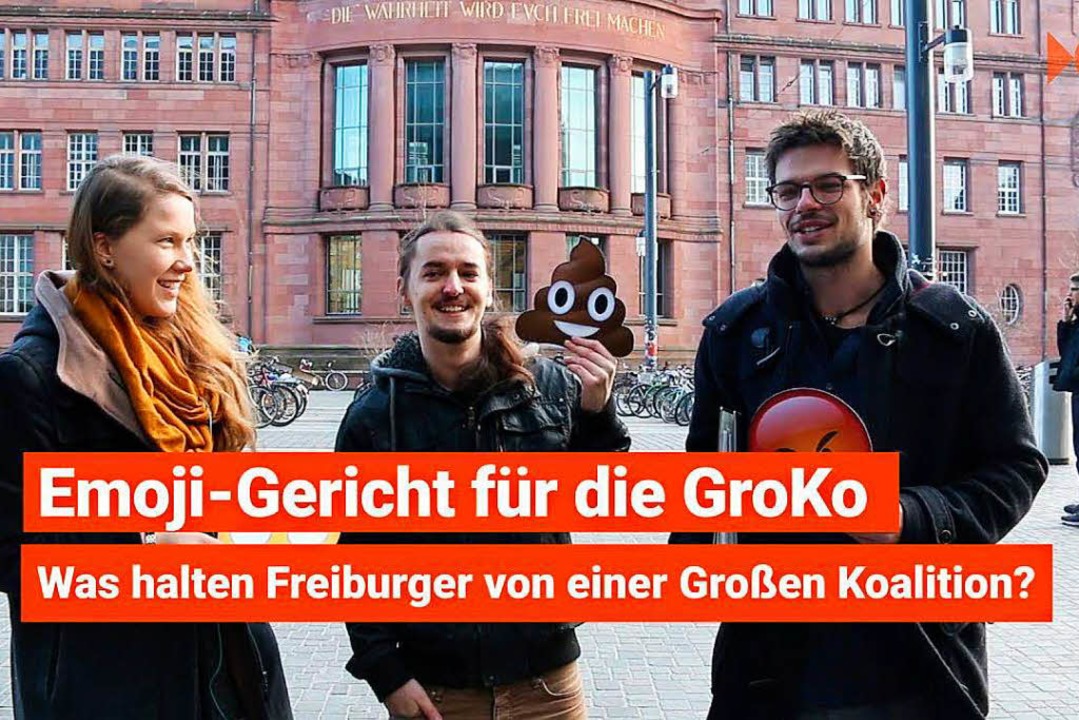 Sag&#8217;s mit einem Smiley: Was haltet ihr von der GroKo?  | Foto: Simona Eftimova