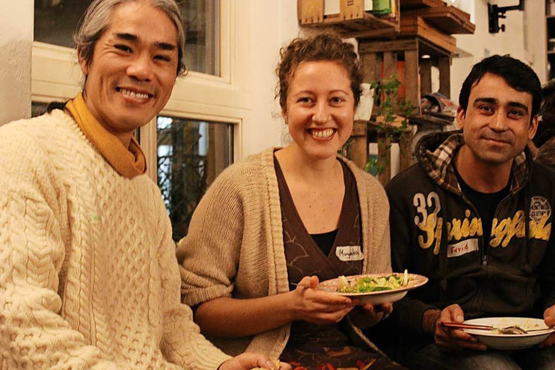 &#8222;Gemeinsam kochen im Strandcaf&...errand kochen und Start with a friend.  | Foto: Julia Caspers