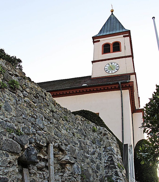 Gute Nachrichten im Ortschaftsrat: Die Petronillakirche steht derzeit stabil.   | Foto: Archivfoto: Martin Wendel