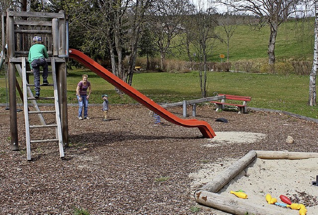 Klettern, Krabbeln und Rutschen sind Wnsche fr den  Kinderspielplatz Kappel.   | Foto: Dennis Wipf