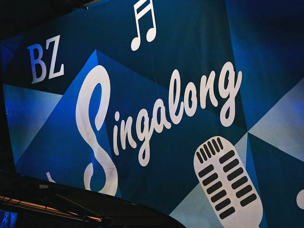Mitsing-Konzert mit Gute-Laune-Garantie: Der dritte BZ Singalong war restlos ausverkauft