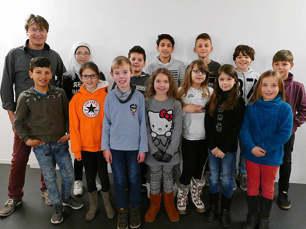 Klasse 4b der Abt-Columban-Schule aus Mnstertal