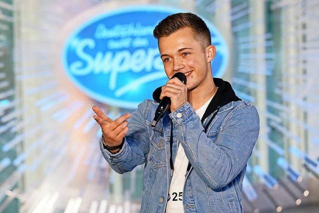 Philipp Zink aus Willsttt singt bei DSDS