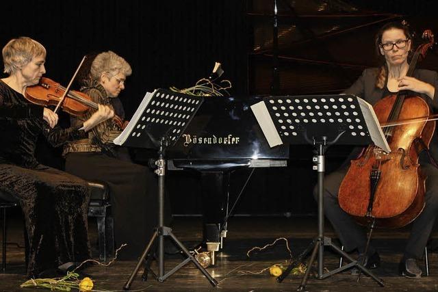 Trio Vivente zeigt beim Konzert in Denzlingen Virtuositt und Spielbegeisterung