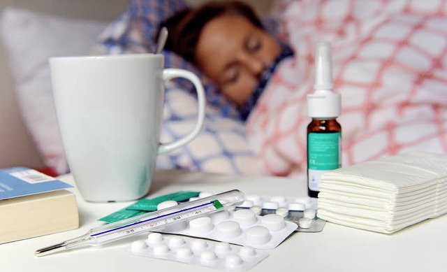 Wenn die Grippeviren zugeschlagen  haben, hilft vor allem eines: Bettruhe.   | Foto: Dpa