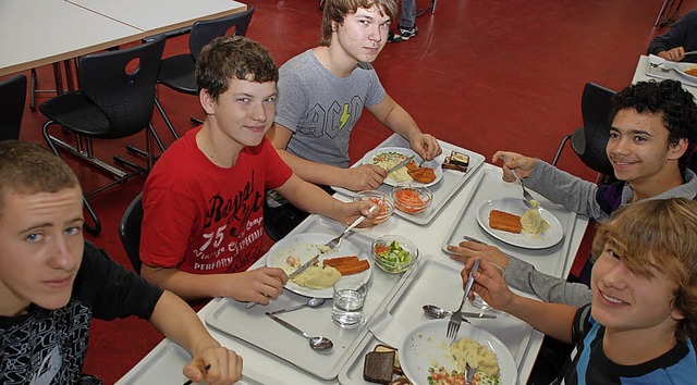 Tglich bis zu 1750 Essen werden fr z...r Schulen und sechs Kitas zubereitet.   | Foto: Archivfoto: ges