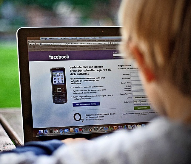Facebook ist fr Kinder nicht per se  ...s kommt auf die Lnge der Nutzung an.   | Foto: dpa