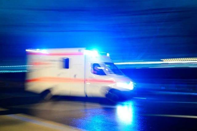 Drei Verletzte bei Unfall auf A5 nahe Bühl