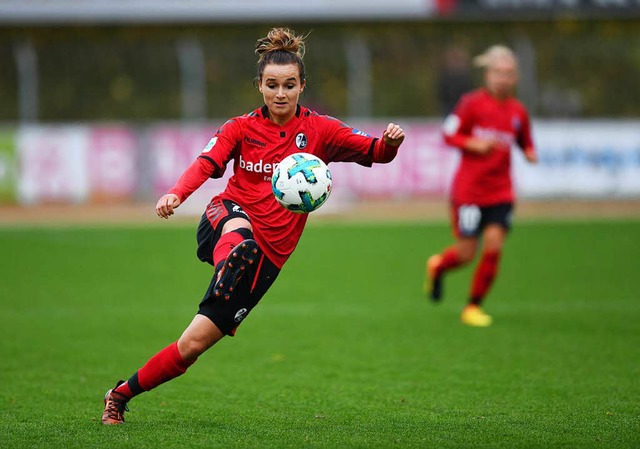 Steht vor einem Wechsel zum FC Bayern Mnchen: Lina Magull vom SC Freiburg.  | Foto: Patrick Seeger