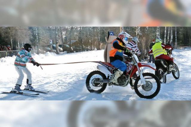 Eiskalte Kerle auf heien Maschinen