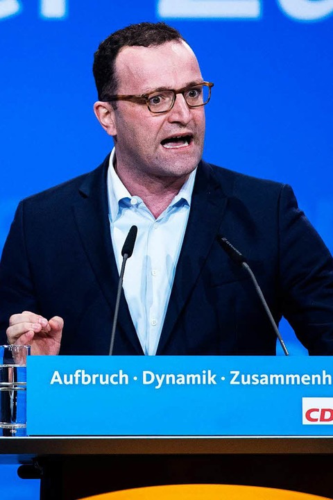 Jens Spahn, Merkel-Kritiker und designierter Gesundheitsminister   | Foto: AFP