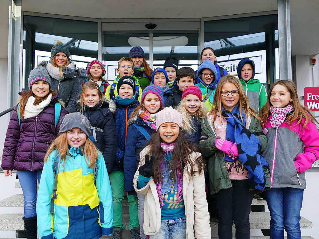 Klasse 4 der Grundschule aus Stegen-Eschbach