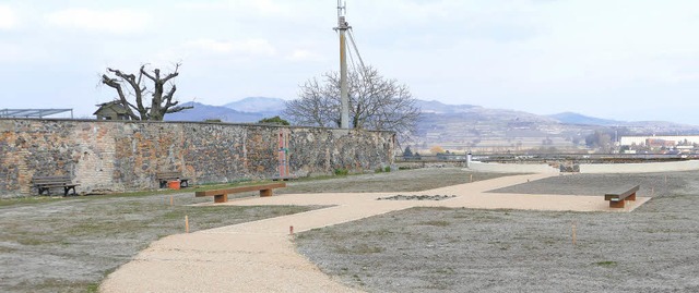 Der winterliche Klostergarten auf dem Mnsterberg   | Foto: Agnes Pohrt