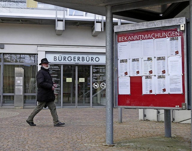 &#8222;Wir suchen Sie!&#8220;, wirbt d...ffene Stellen im ffentlichen Dienst.   | Foto: Ingrid Bhm-Jacob