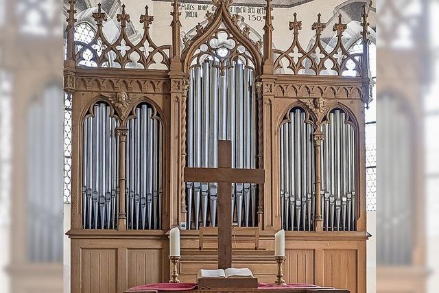 Freude auf die Orgel