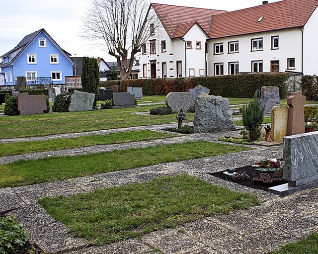 Neugestaltung Friedhof  | Foto: Adelbert Mutz