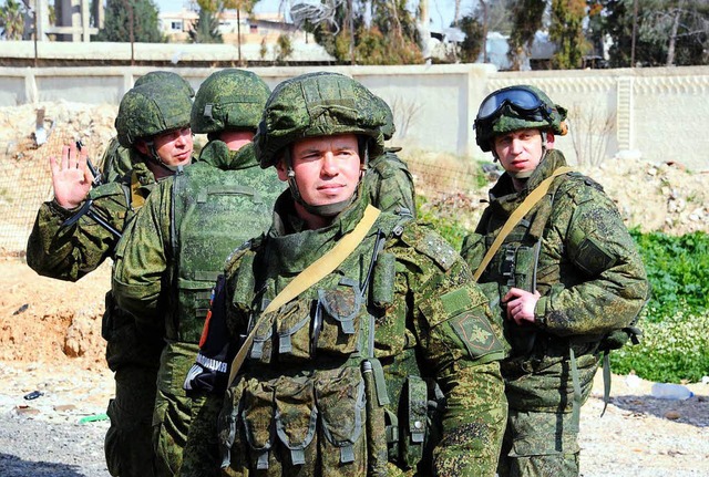 Russische Soldaten in Syrien  | Foto: dpa