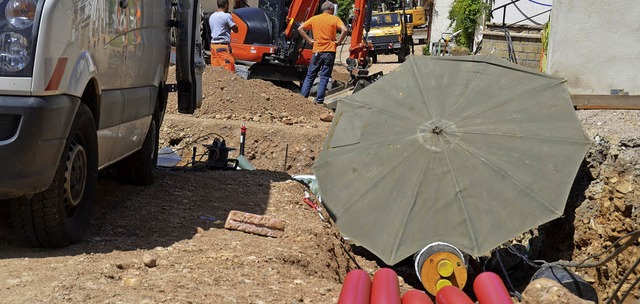 Das Nahwrmenetz in Lffingen soll auch 2018 weiter ausgebaut werden.   | Foto: Martin Wunderle