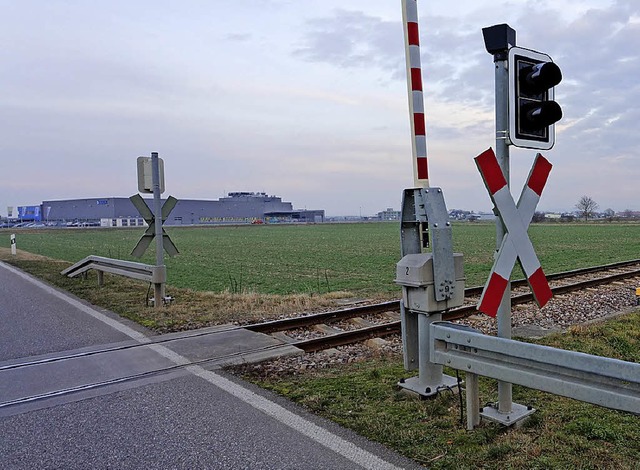 2,6 Hektar neue Gewerbeflche will die...en Braunform und Bahnlinie ausweisen.   | Foto: Martin Wendel