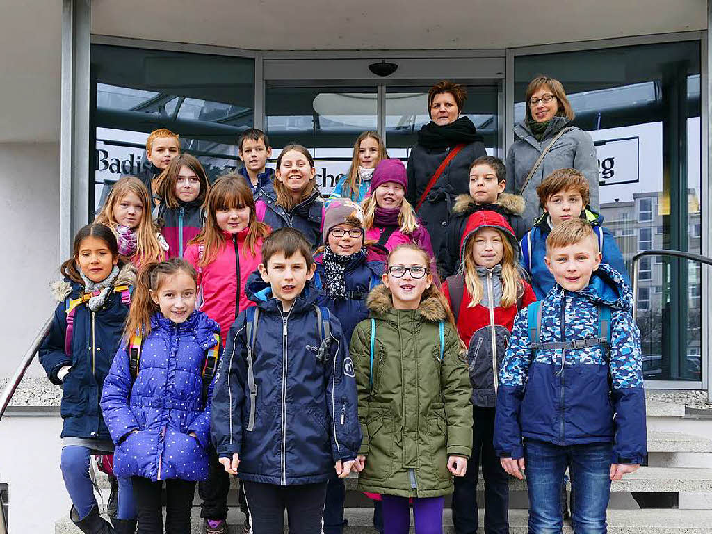 Klasse 4a der Alemannenschule aus Hartheim