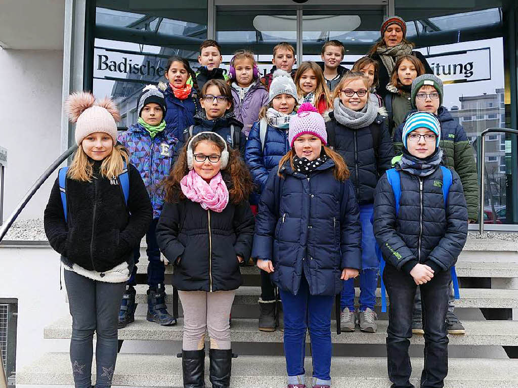 Klasse 4b der Alemannenschule aus Hartheim