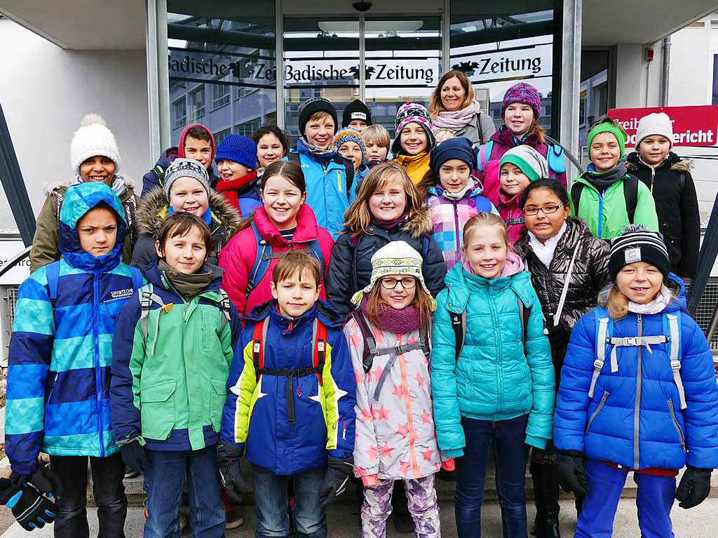 Klasse 4b der Wilhelm-August-Lay Schule aus Btzingen