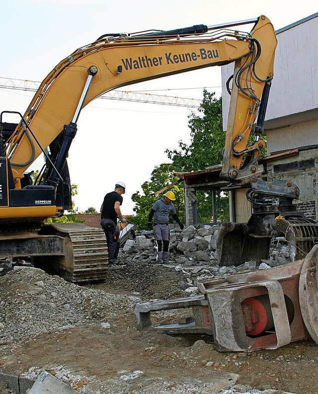 Nach dem 2017 erfolgten Abriss des Foy...weitzer-Schulzentrum wird investiert.   | Foto: Kunz/dpa/Fssler