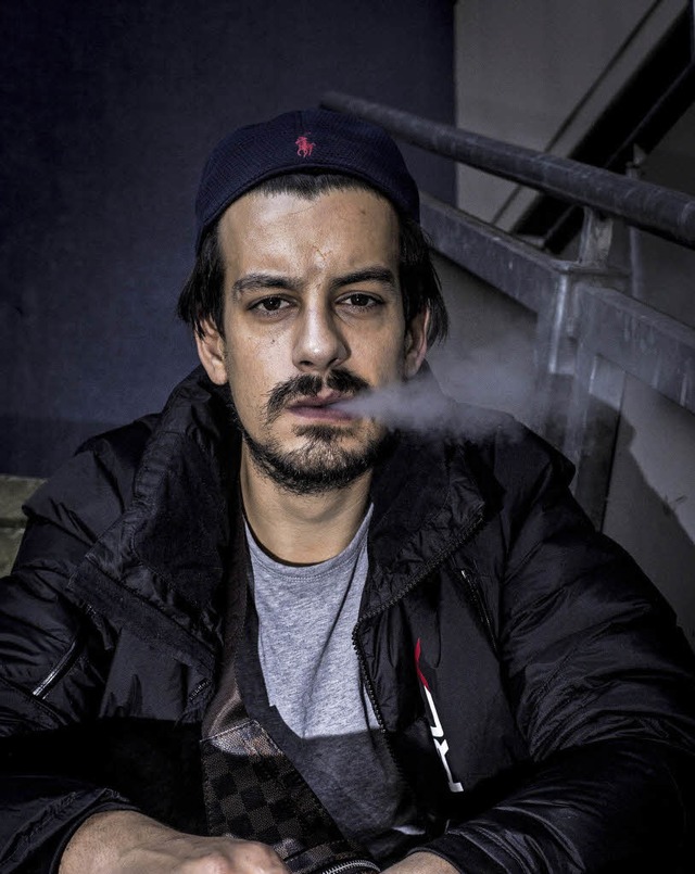 Der kroatisch-badische Rapper Haze alias Bosnjak   | Foto: Ben Baumgarten